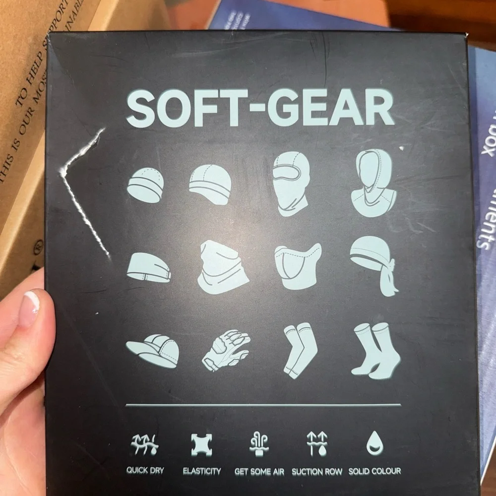 White Soft Gear cover